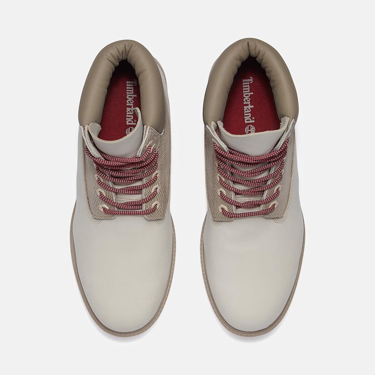 Botas impermeables 6-Inch Year of the Snake Timberland® Heritage para hombre en blanco - 2