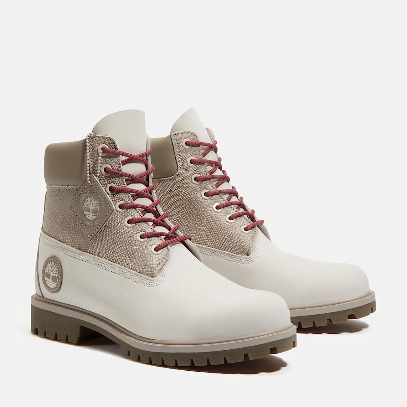 Botas impermeables 6-Inch Year of the Snake Timberland® Heritage para hombre en blanco - 4