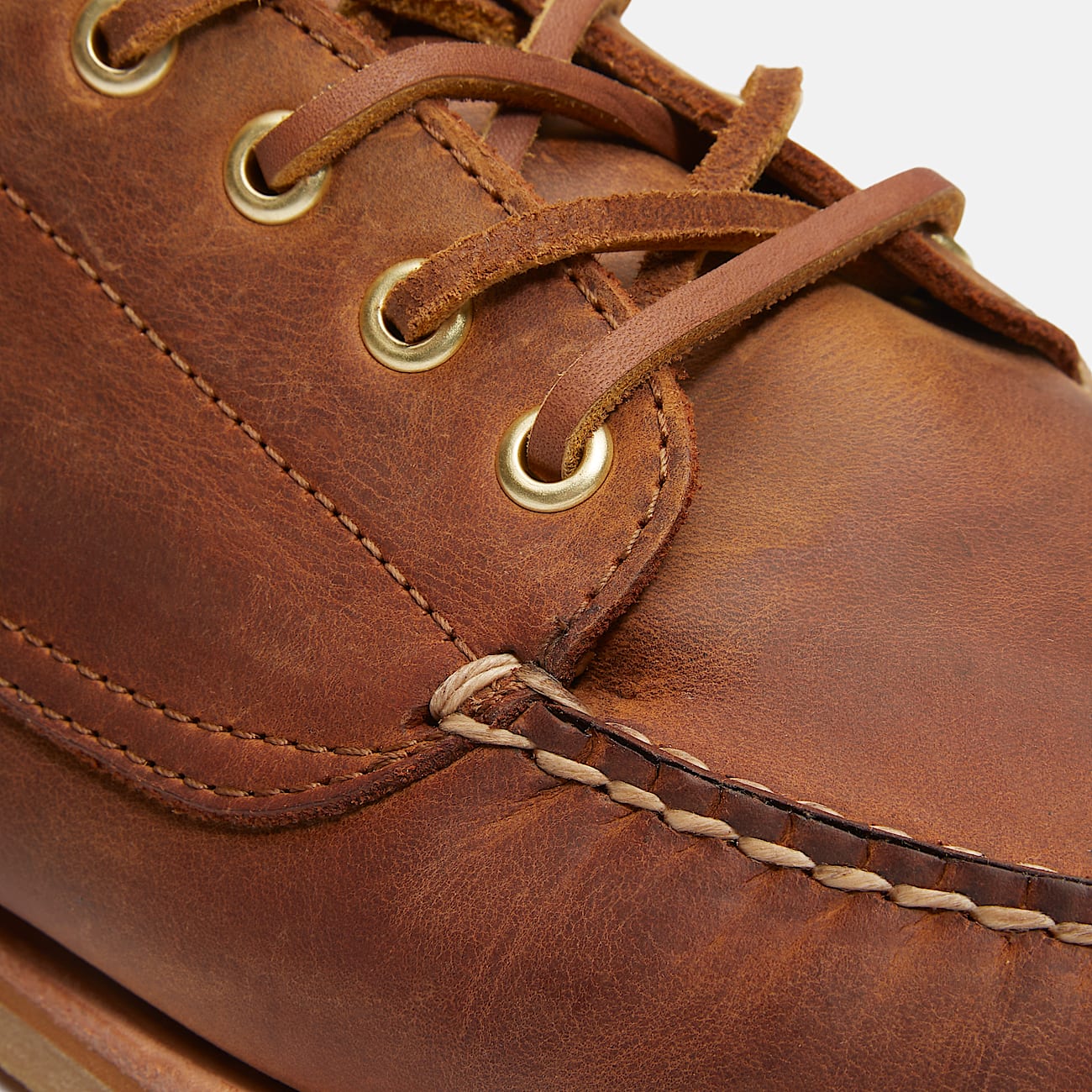 Handgefertigter Bootsschuh fr Herren in Braun TBL Braun ALT7