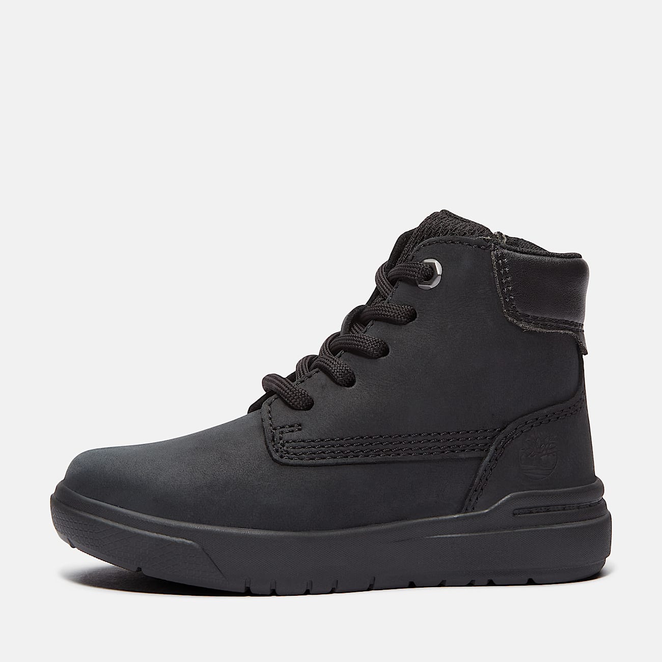 Seneca Bay Zip  Laceup Trainer for Toddler in Black TBL Black ALT8