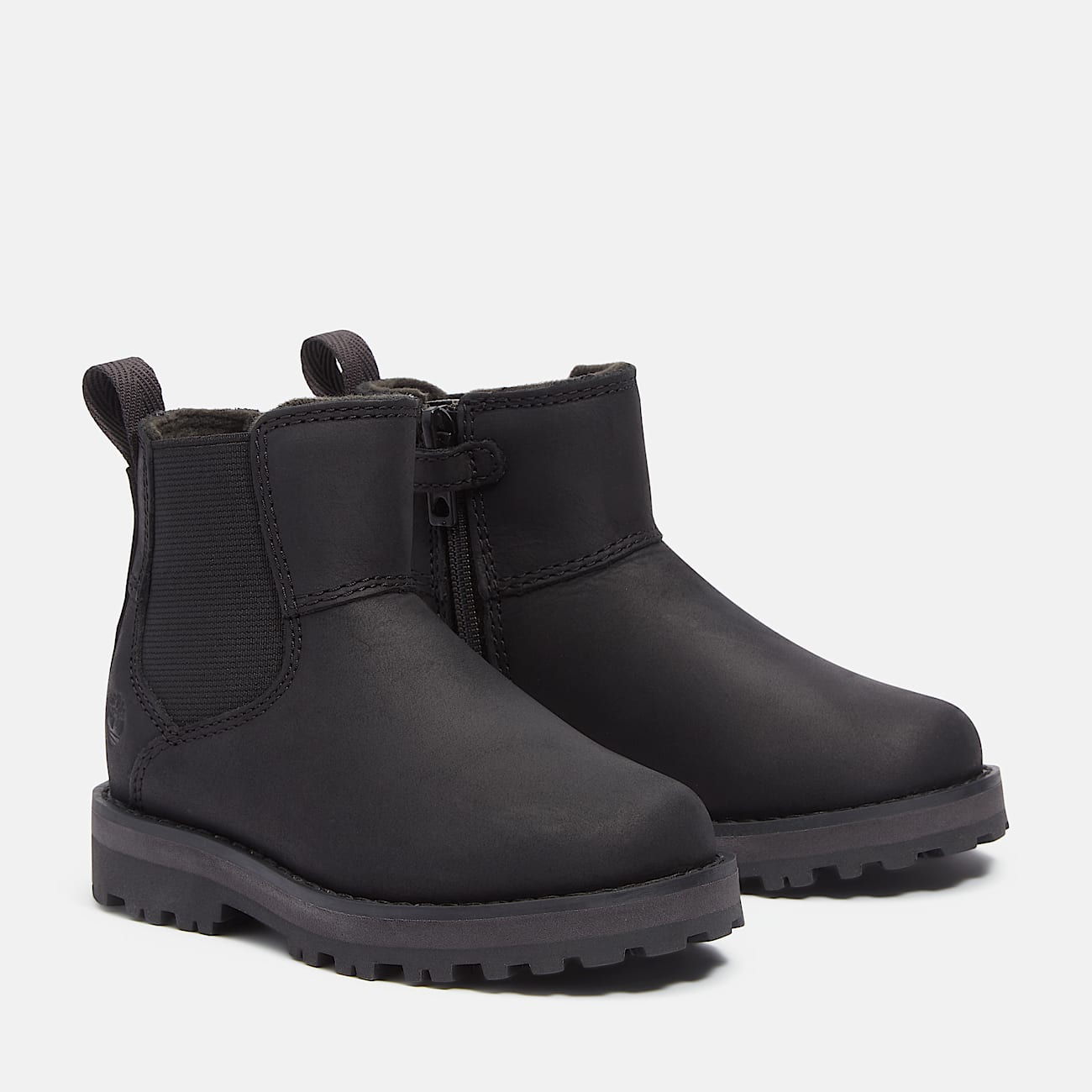 Courma Kid Chelsea Boot for Toddler in Black TBL Black ALT4