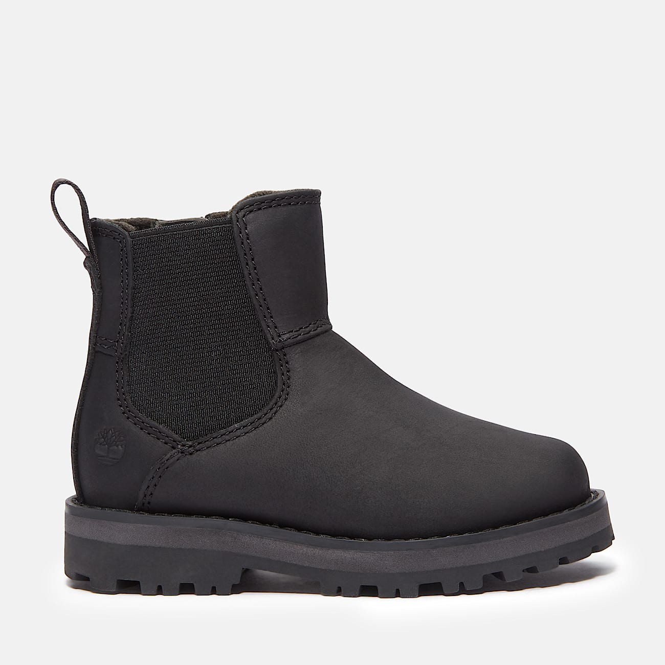 Courma Kid Chelsea Boot for Toddler in Black TBL Black HERO