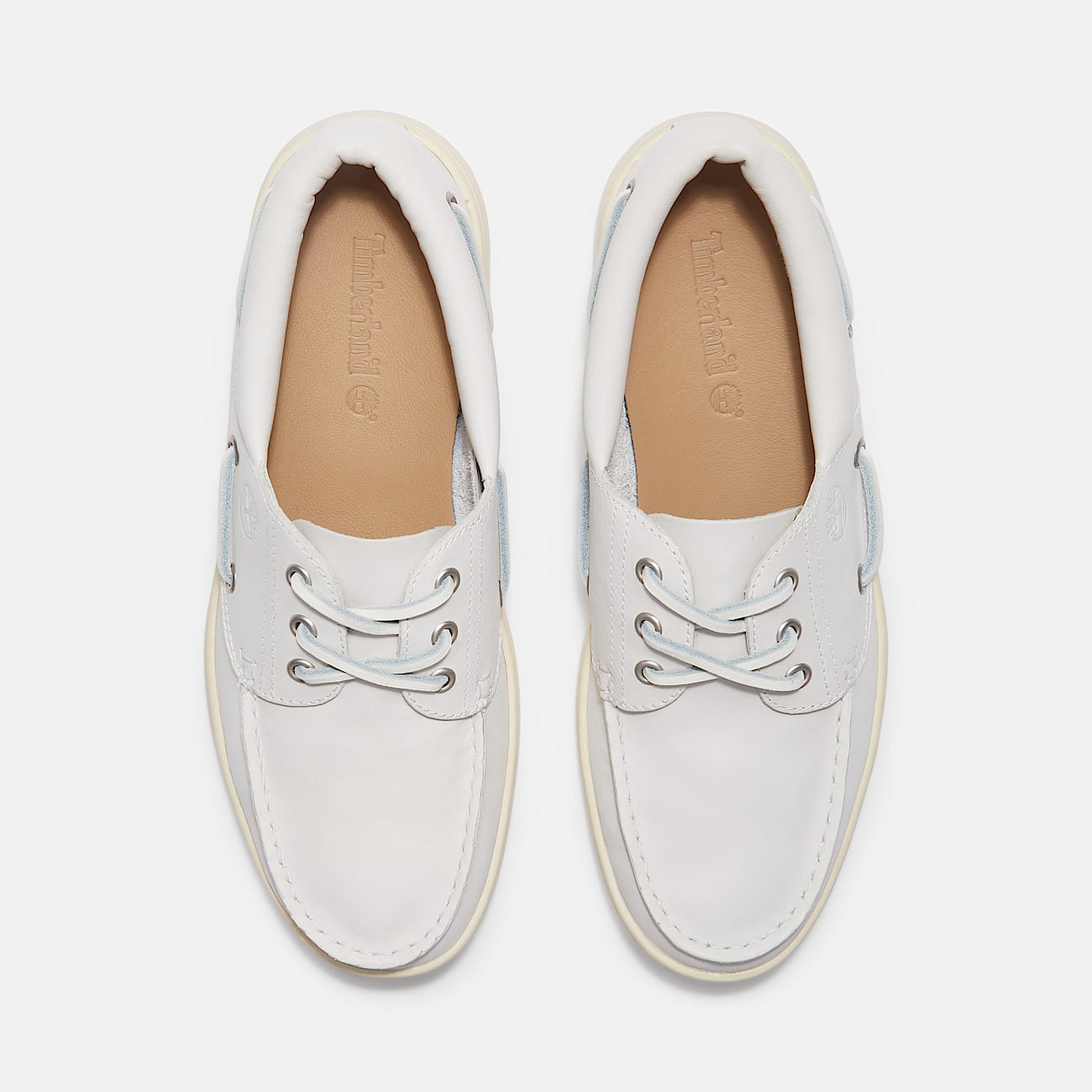 Chaussure bateau Portofino Pier pour homme en Blanc - 2