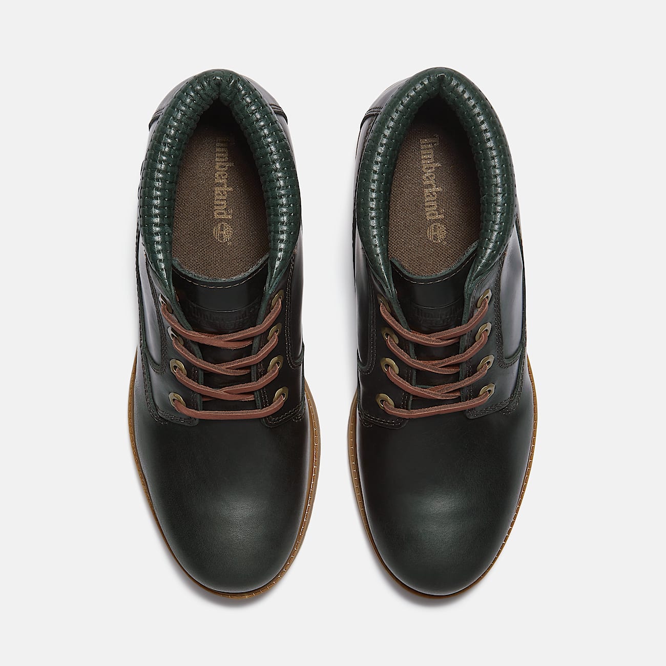 Timberland Premium Waterproof Chukka Boot for Men in Dark Green TBL Green ALT2