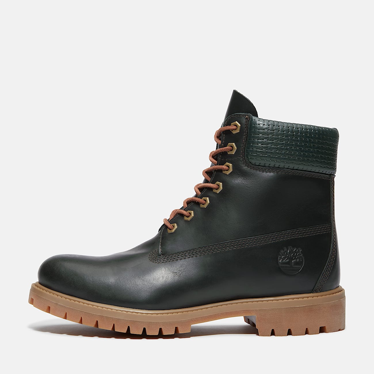 Timberland Premium 6Inch Waterproof Boot for Men in Dark Green TBL Green ALT8