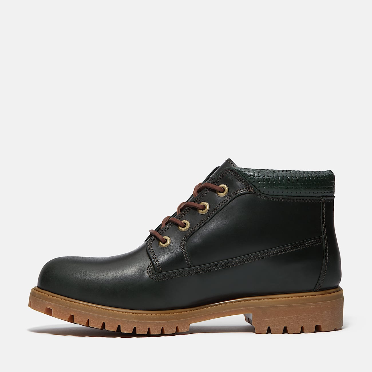 Timberland Premium Waterproof Chukka Boot for Men in Dark Green TBL Green ALT6
