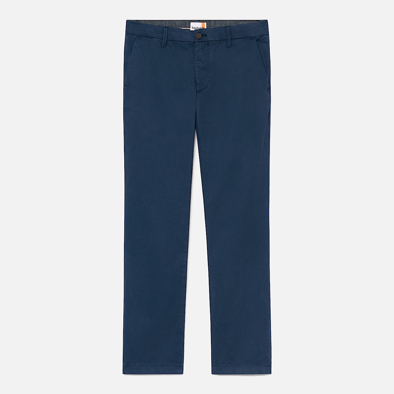 Claremont Twill Chino Straight Trouser for Men in Dark Blue