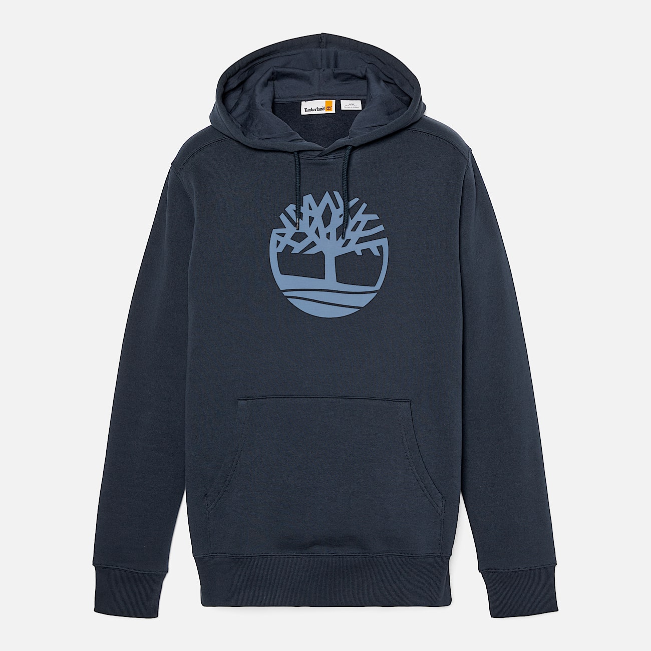 Kennebec River Tree Logo Hoodie for Men in Dark Blue TBL Blue HERO
