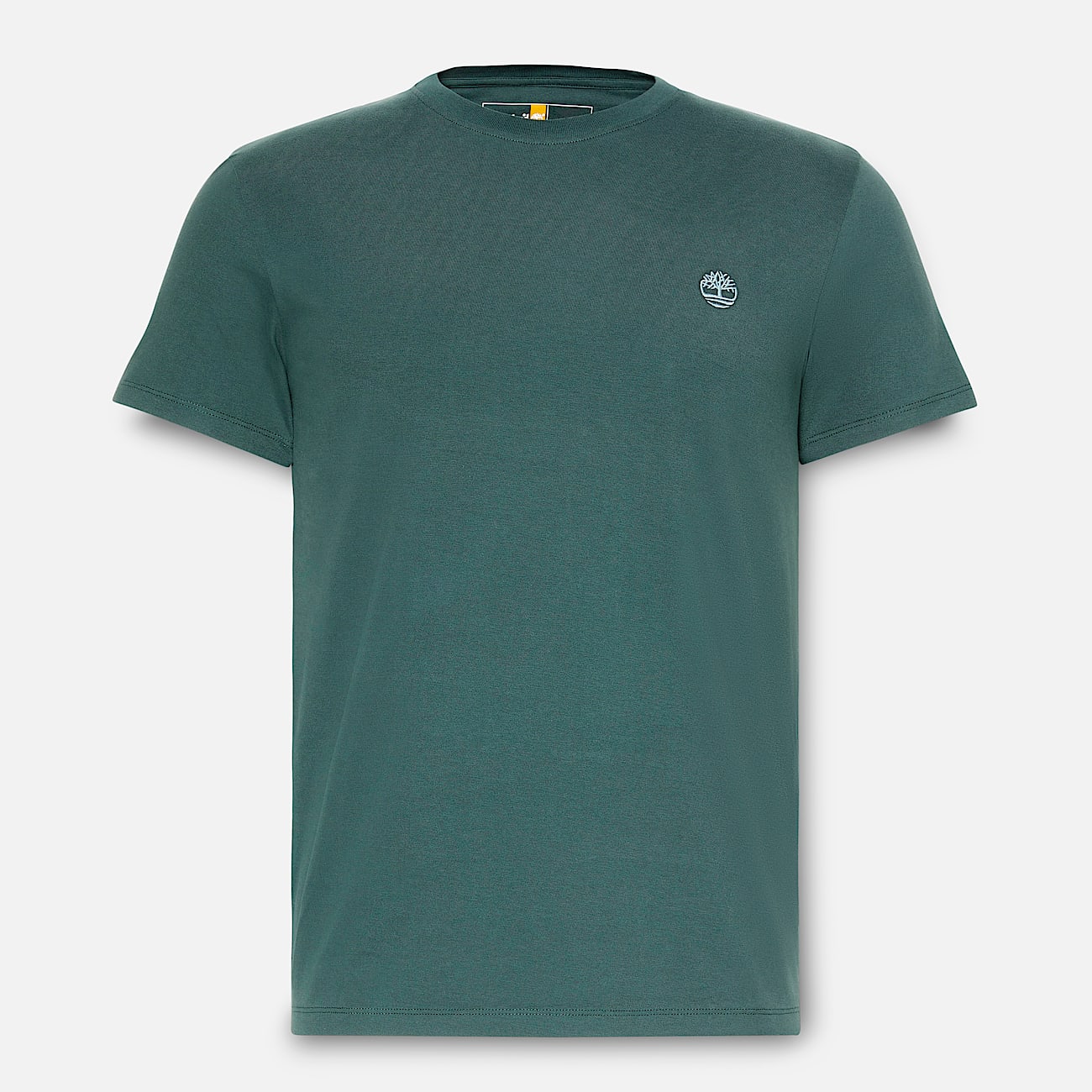 Dunstan River ShortSleeve TShirt for Men in Dark Green TBL Green HERO