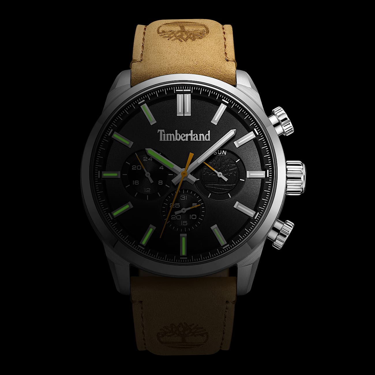Montre à bracelet en cuir Henniker II pour homme - 6