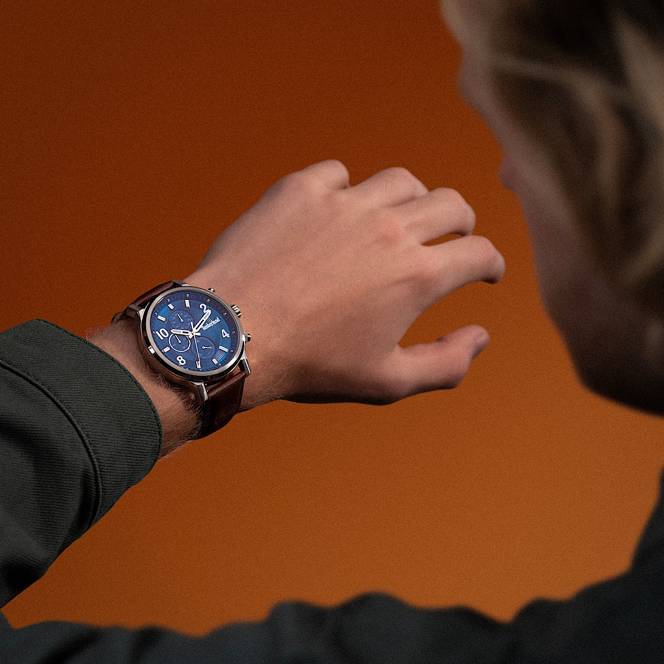 Montre à bracelet en cuir Driscoll pour homme - 5