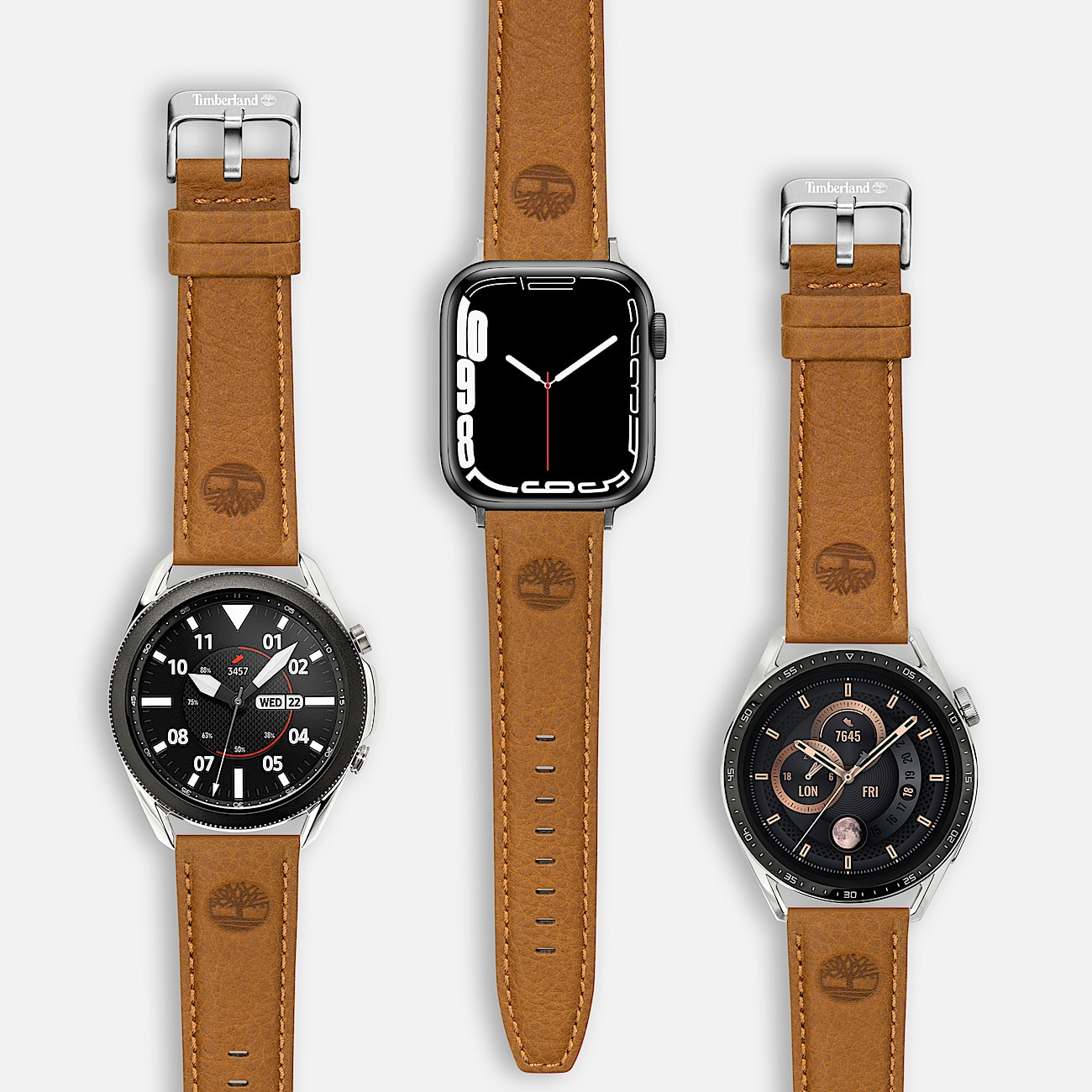 Brown Leather Strap for Men TBL No Color ALT5