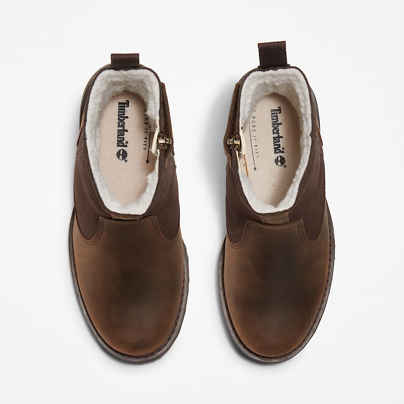 Courma Kid WarmLined Boot for Youth in Dark Brown TBL Brown ALT2