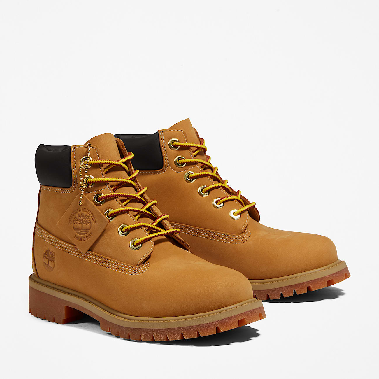 Bota Impermevel Timberland Premium 6Inch para Jovem em amarelo TBL amarelo ALT4
