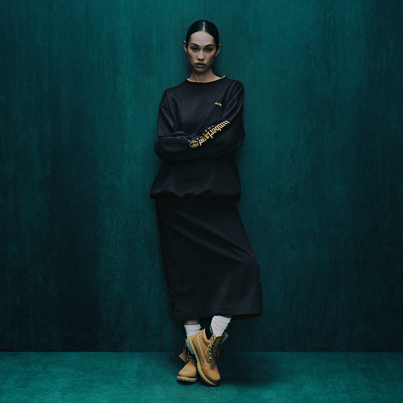 Wasserdichter Timberland Premium 6Inch Boot fr Damen in Gelb TBL Gelb MKTG3