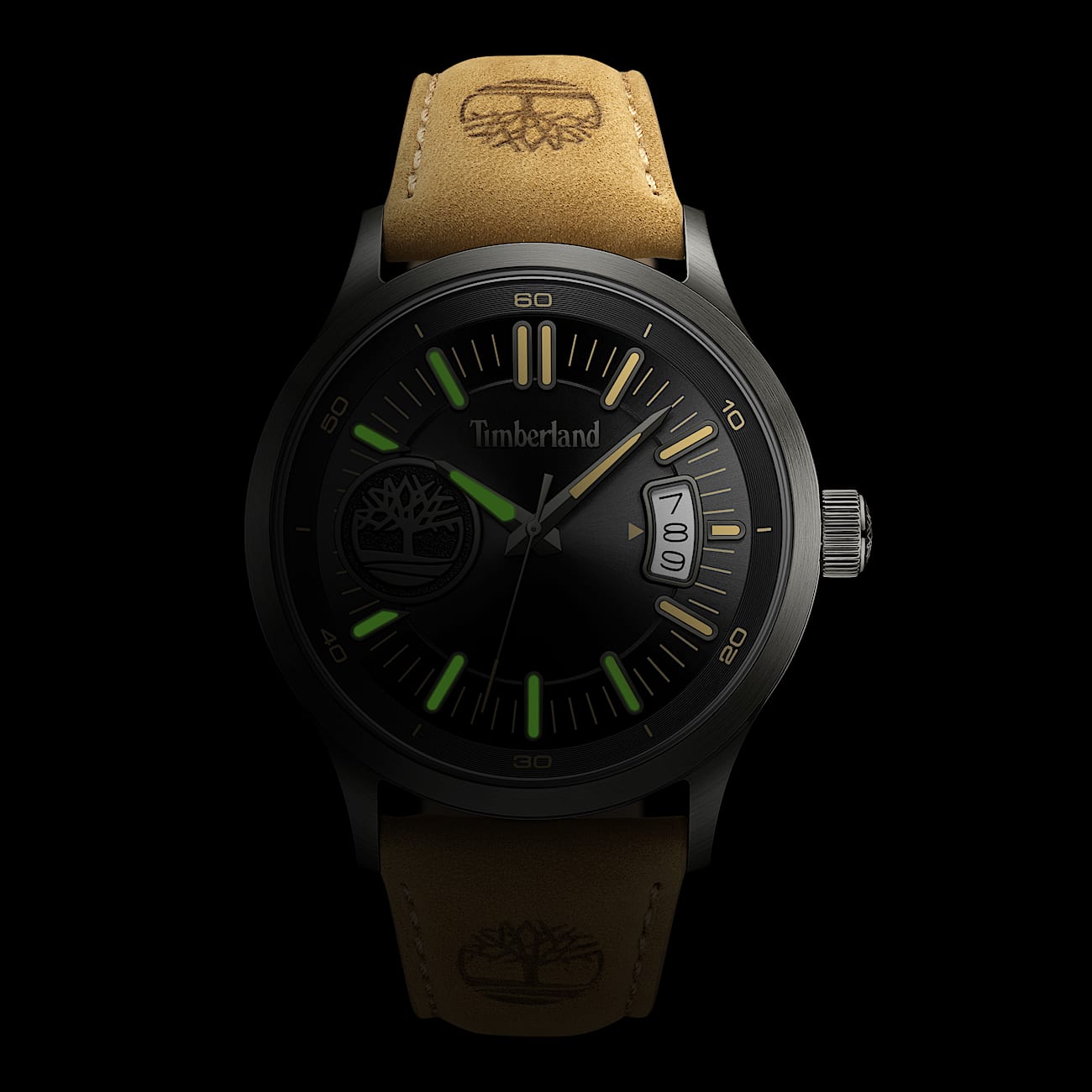 Trumbull Leather Strap Watch for Men - 6