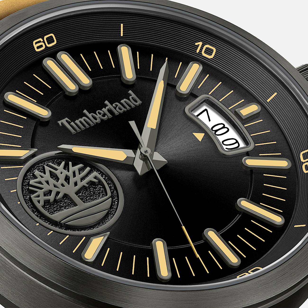 Trumbull Leather Strap Watch for Men - 4