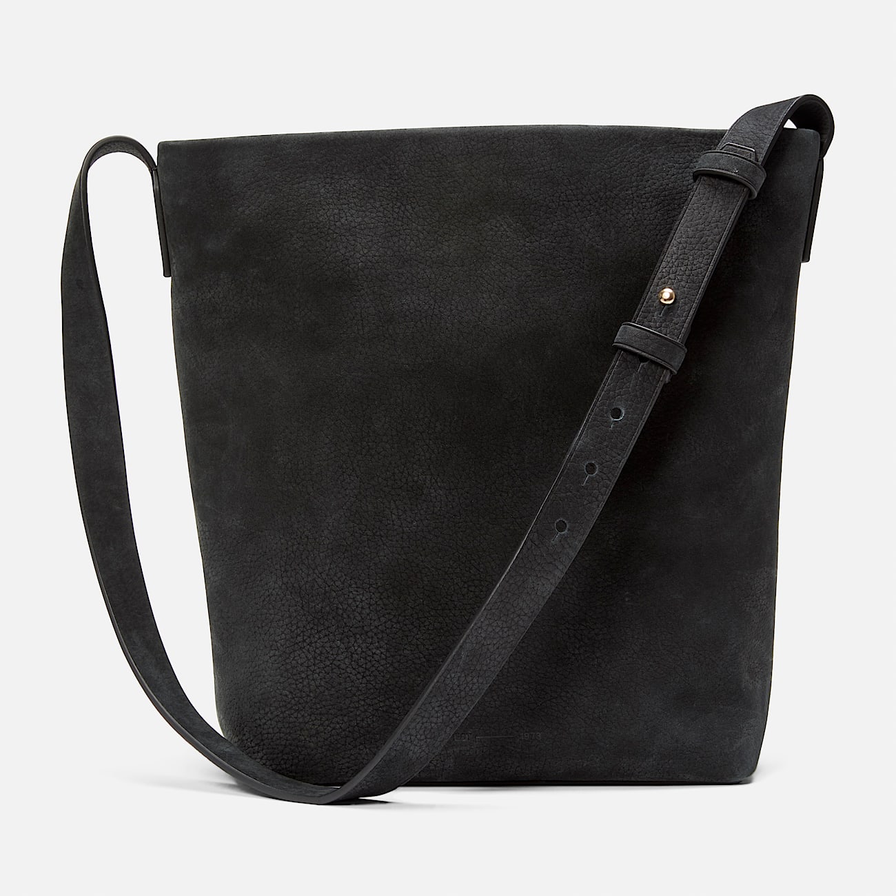 Schultertasche aus weichem Leder in Schwarz TBL Schwarz ALT2