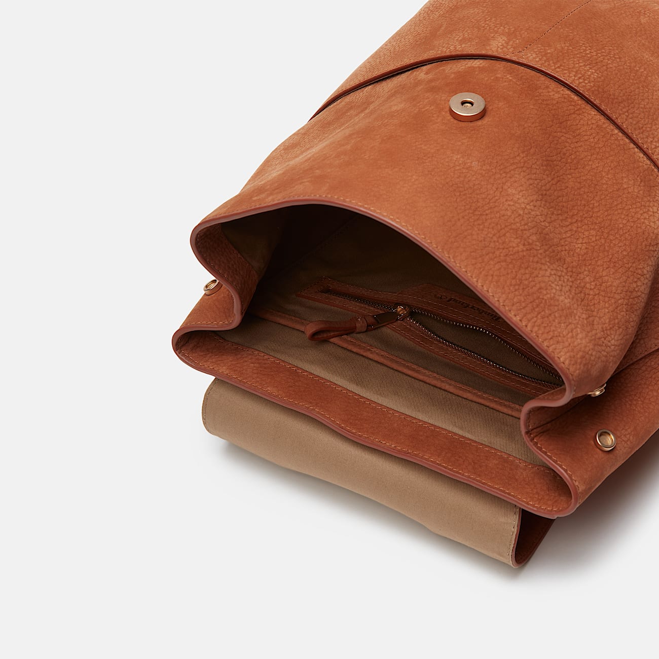 Soft Leather 11Liter Backpack for Women in Brown TBL Brown ALT1