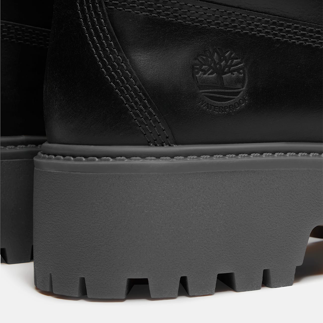 Stone Street 6 Inch Waterdichte Boot met plateauzool voor dames in zwart - 8