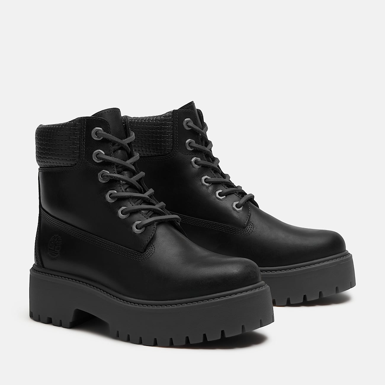 Stone Street 6 Inch Waterdichte Boot met plateauzool voor dames in zwart - 4