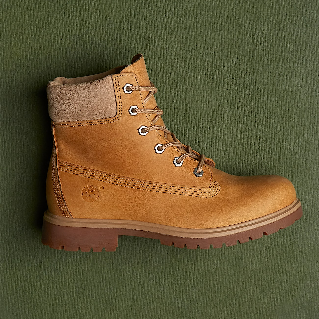 Timberland® 25 6-Inch Waterdichte Boot voor dames in geel