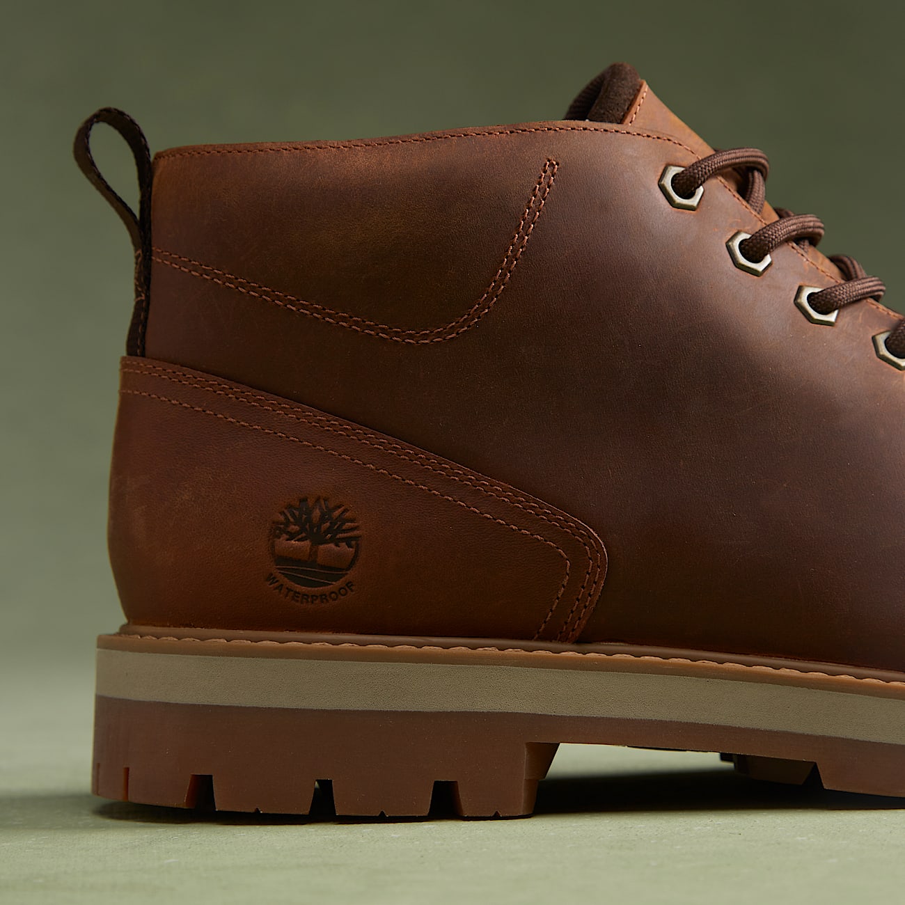 Wasserdichter Britton Road Chukka Boot fr Herren in Braun TBL Braun MKTG1