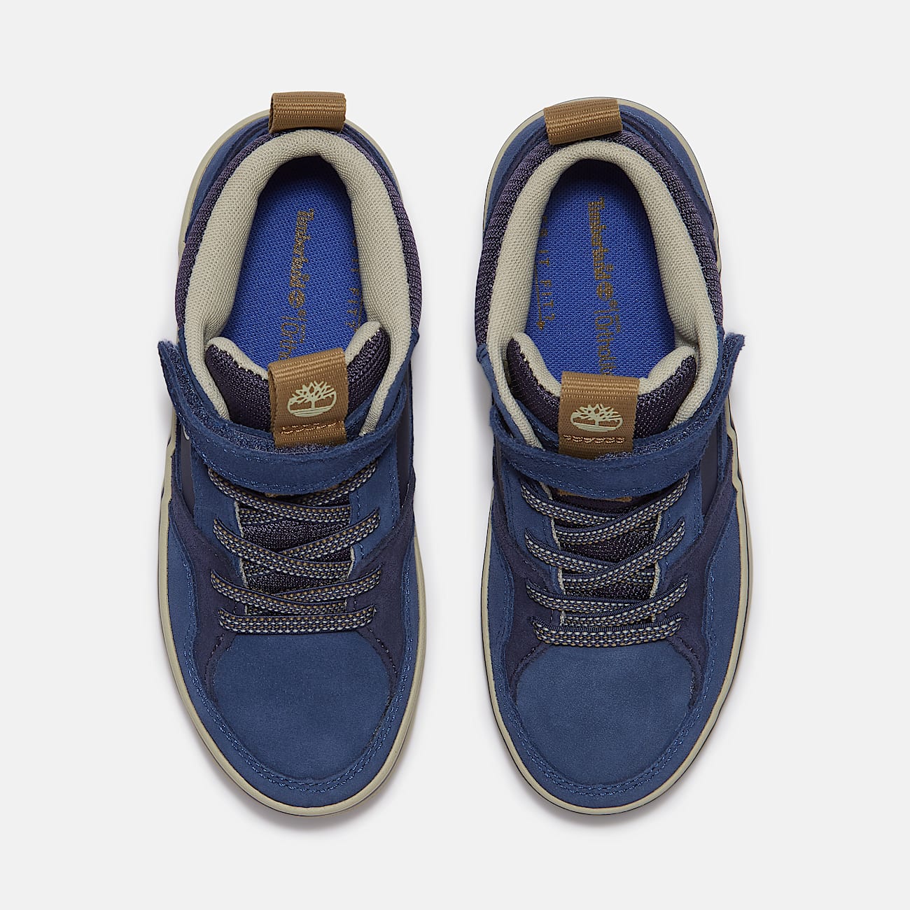 Stone Jump Mid Trainer for Junior in Dark Blue TBL Blue ALT2