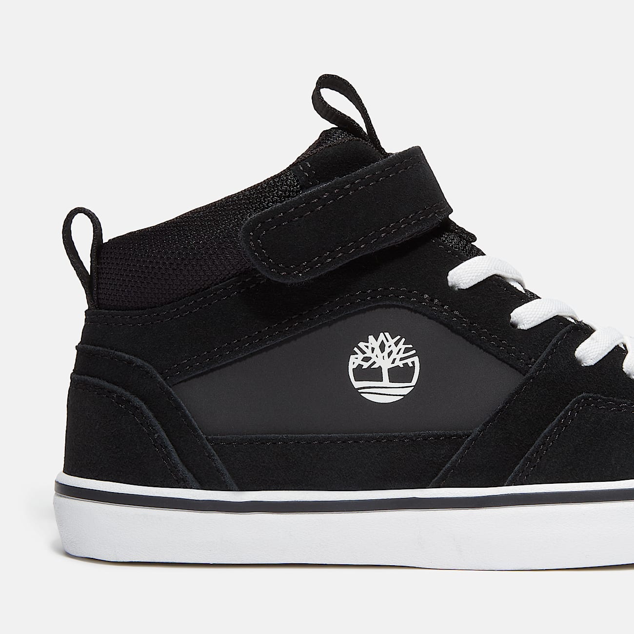 Stone Jump Mid Trainer for Junior in Black TBL Black ALT7