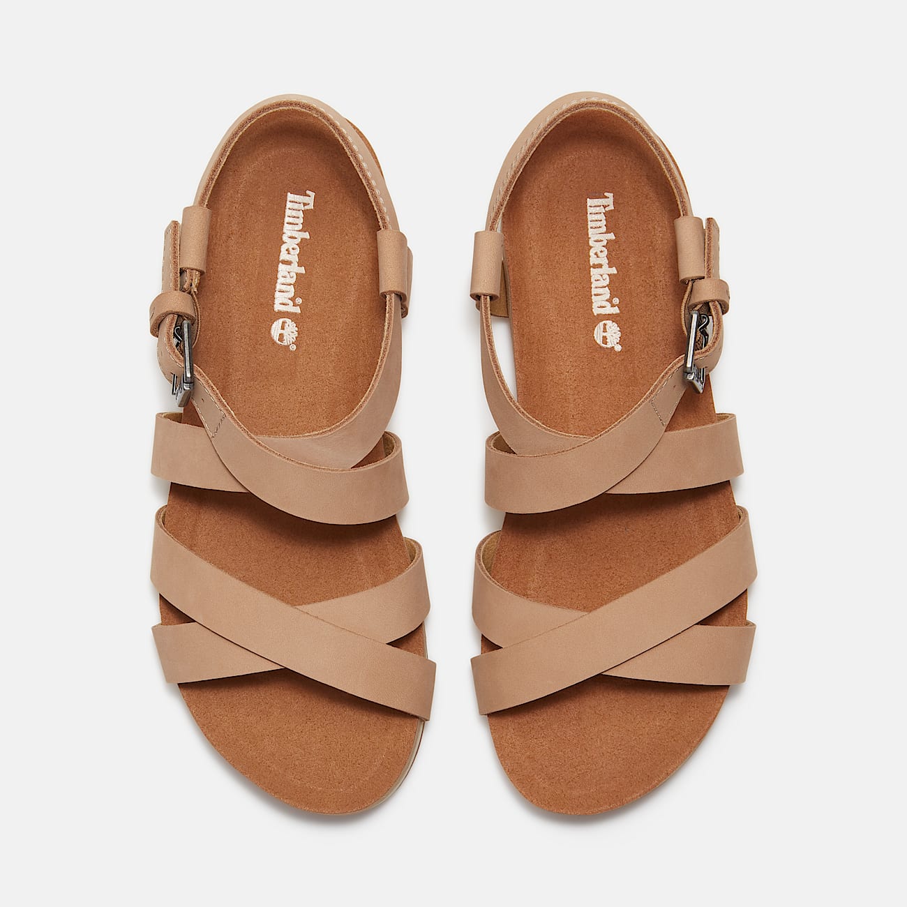 Malibu Waves Sandale mit Fersenriemen fr Damen in Beige TBL Beige ALT2