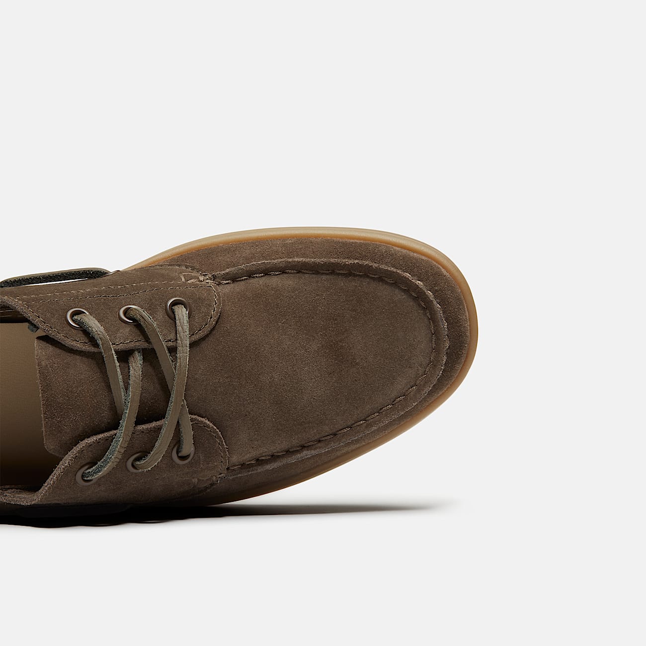 Timberland® Portofino Pier Boat Shoe for Men in Dark Brown/Beige - 7