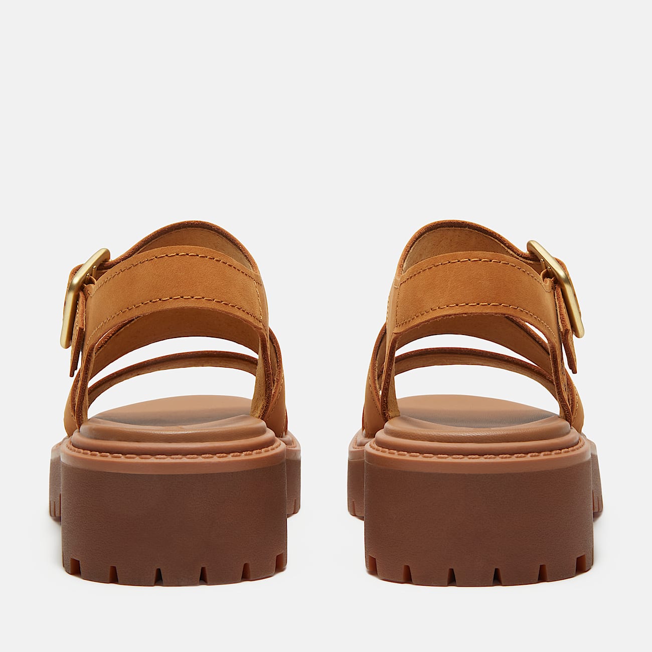 Stone Street Platform Backstrap Sandal for Women in Yellow TBL Yellow ALT5