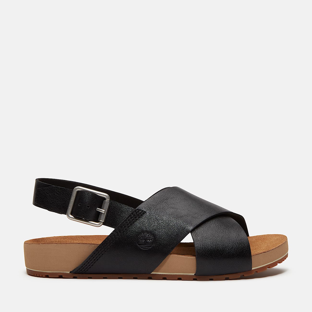 Malibu Waves BasicSandale mit Fersenriemen fr Damen in Schwarz TBL Schwarz HERO