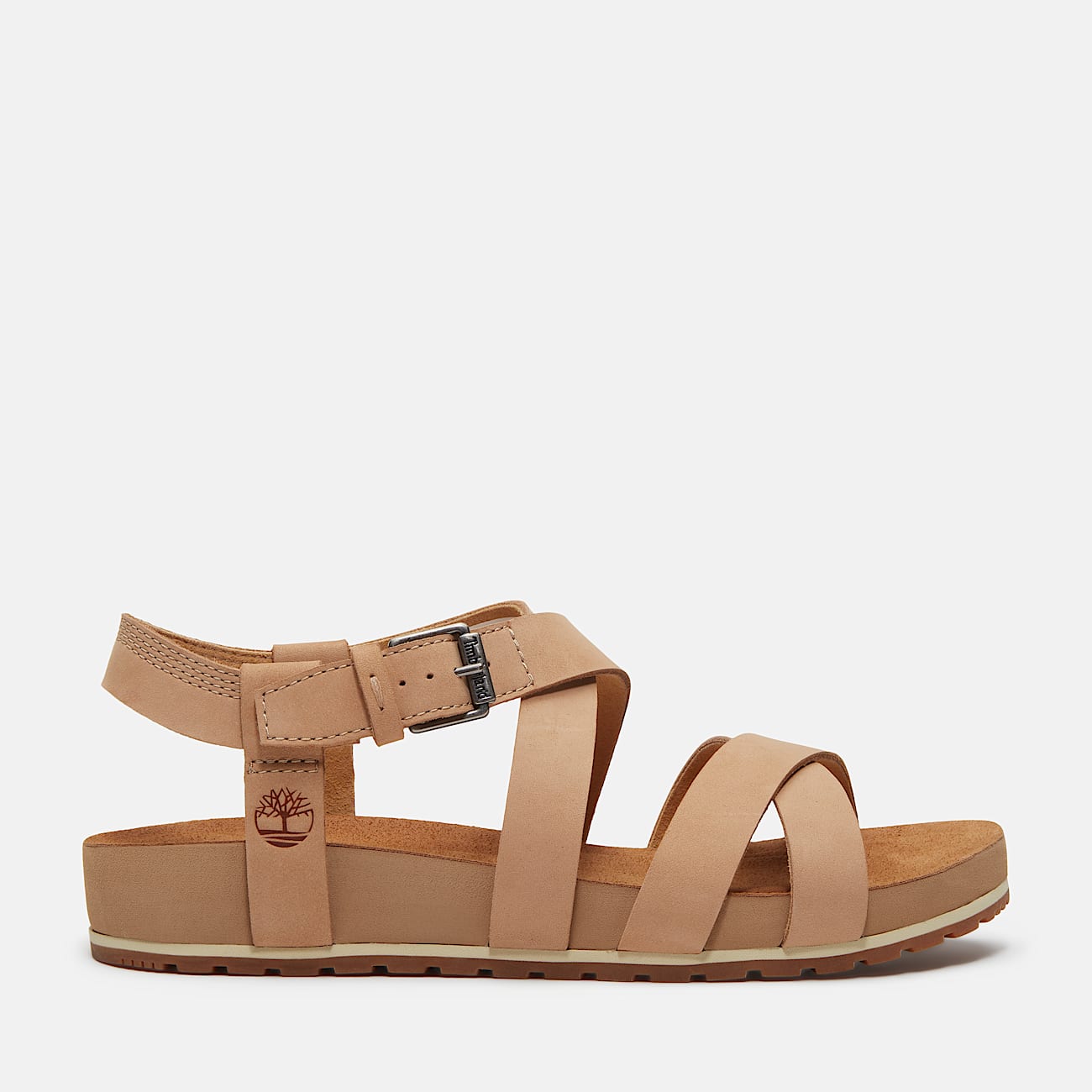 Malibu Waves Sandale mit Fersenriemen für Damen in Beige - 1