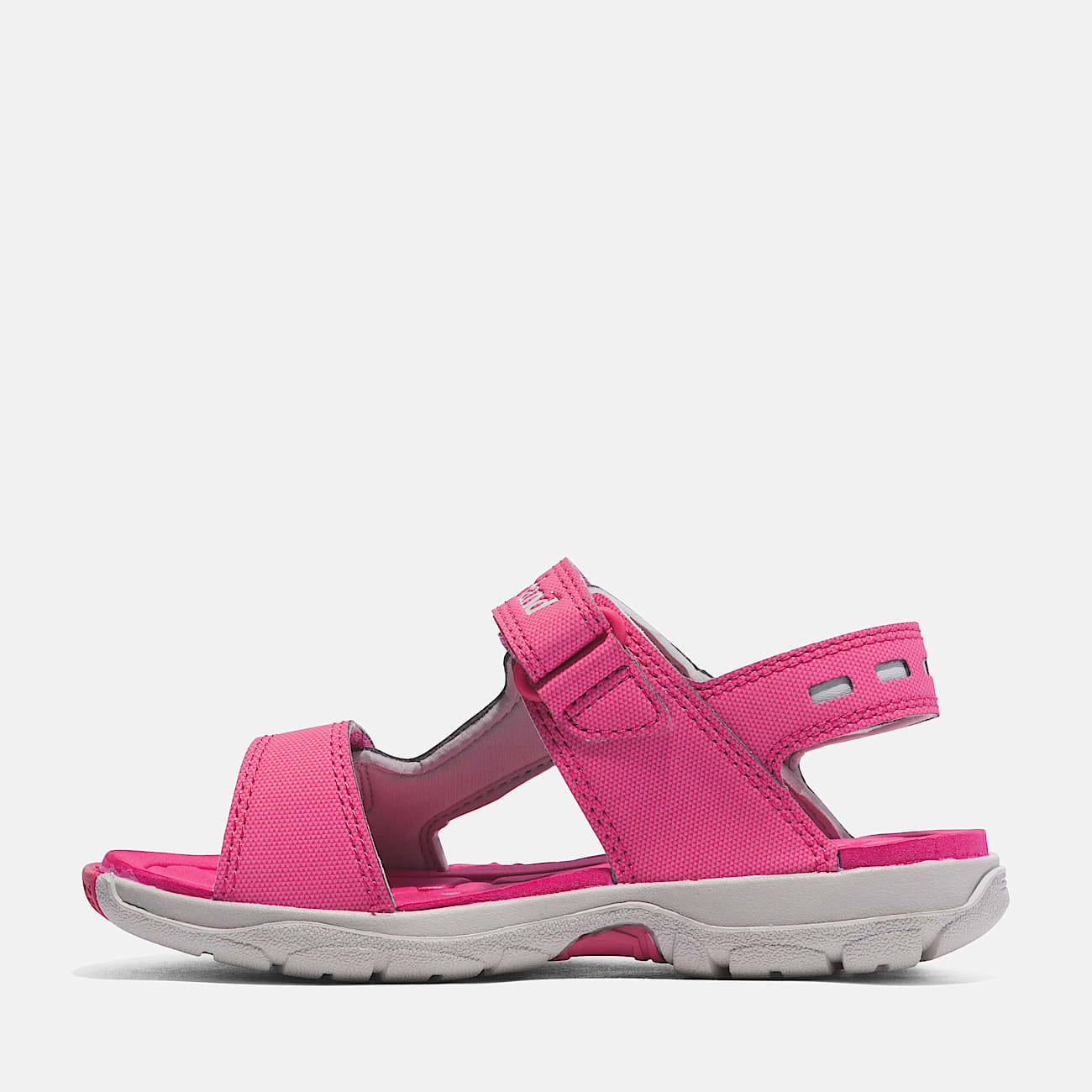 Moss Jump sandal med bagrem til unge i pink TBL Lyserd ALT6