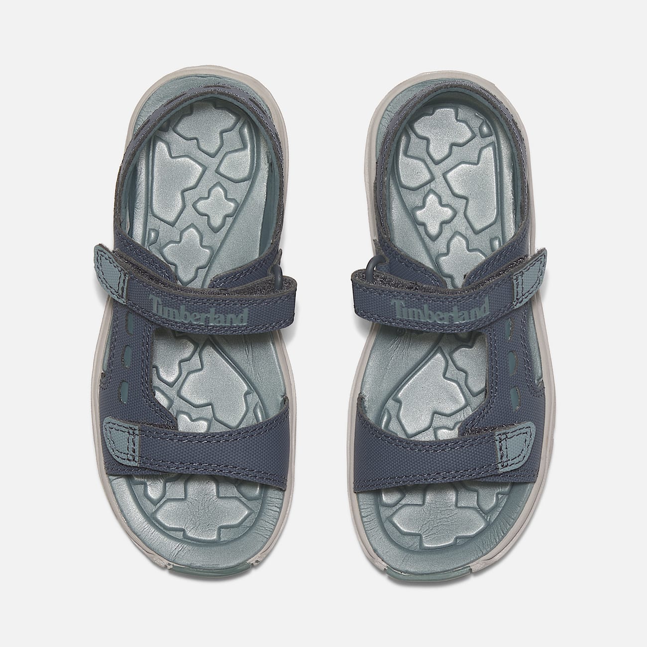 Moss Jump Sandale mit Fersenriemen für Kleinkinder in Blau - 2