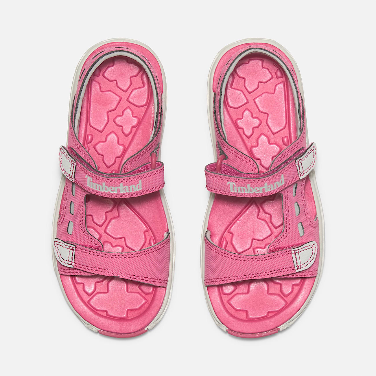 Moss Jump sandal med bagrem til smbrn i pink TBL Lyserd ALT2