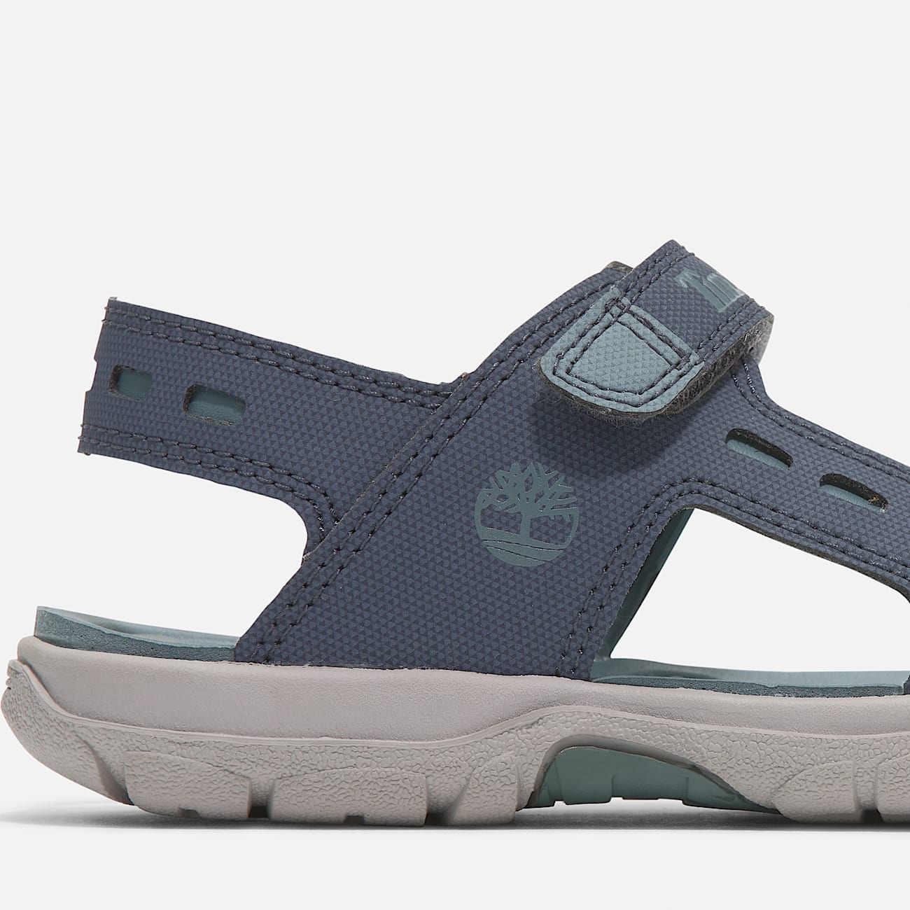 Moss Jump sandal med bagrem til smbrn i mrkebl TBL Bl ALT7