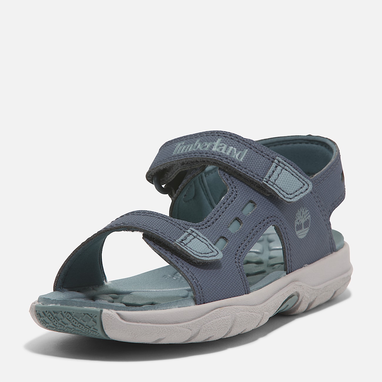 Moss Jump Sandale mit Fersenriemen für Kleinkinder in Blau - 9