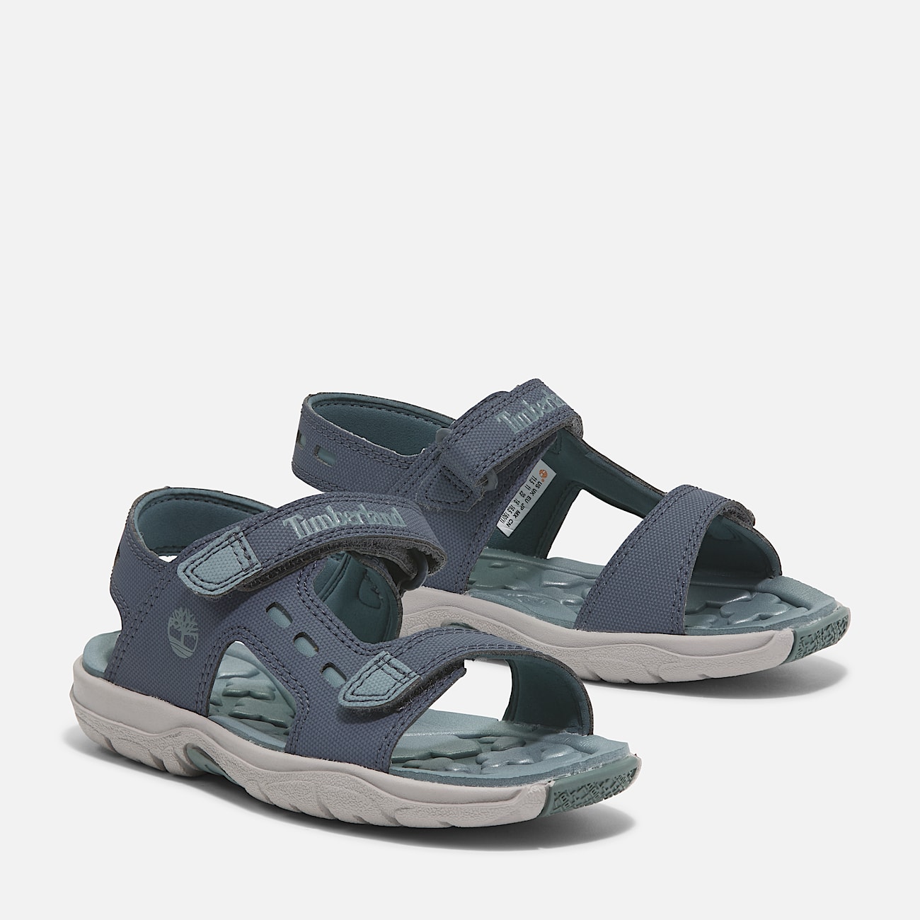 Moss Jump sandal med bagrem til smbrn i mrkebl TBL Bl ALT4