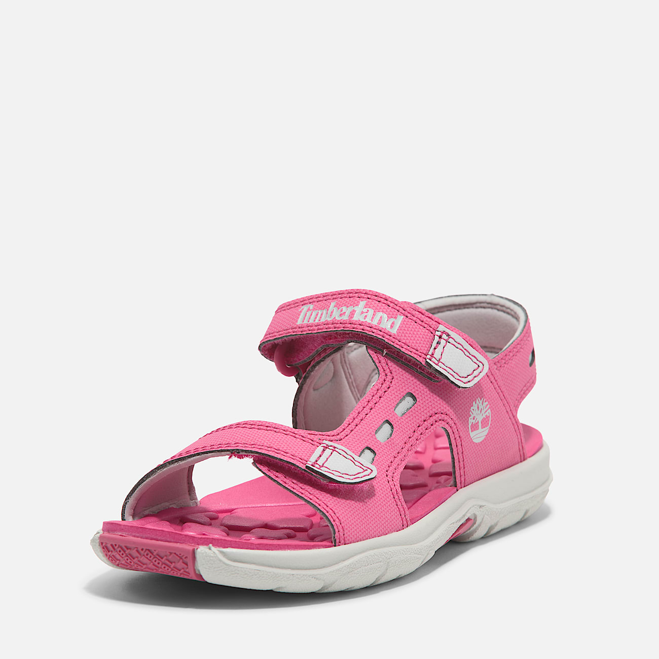 Moss Jump sandal med bagrem til smbrn i pink TBL Lyserd ALT9