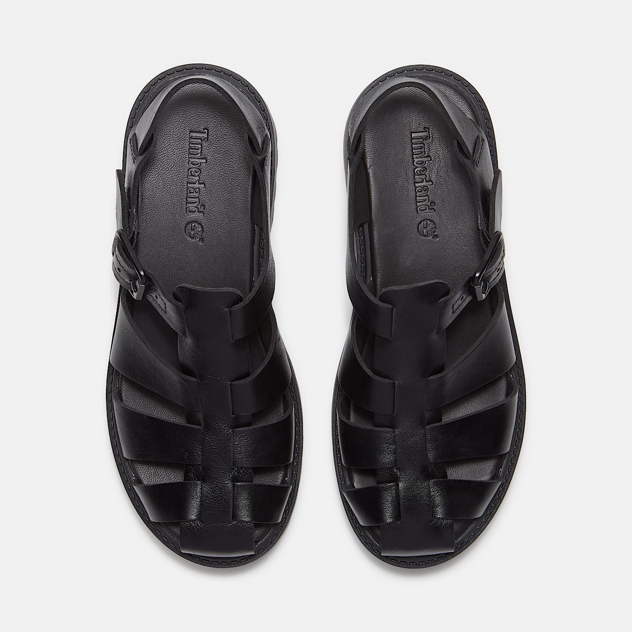 Stone Street Fisherman-Sandale mit Plateausohle für Damen in Schwarz - 2