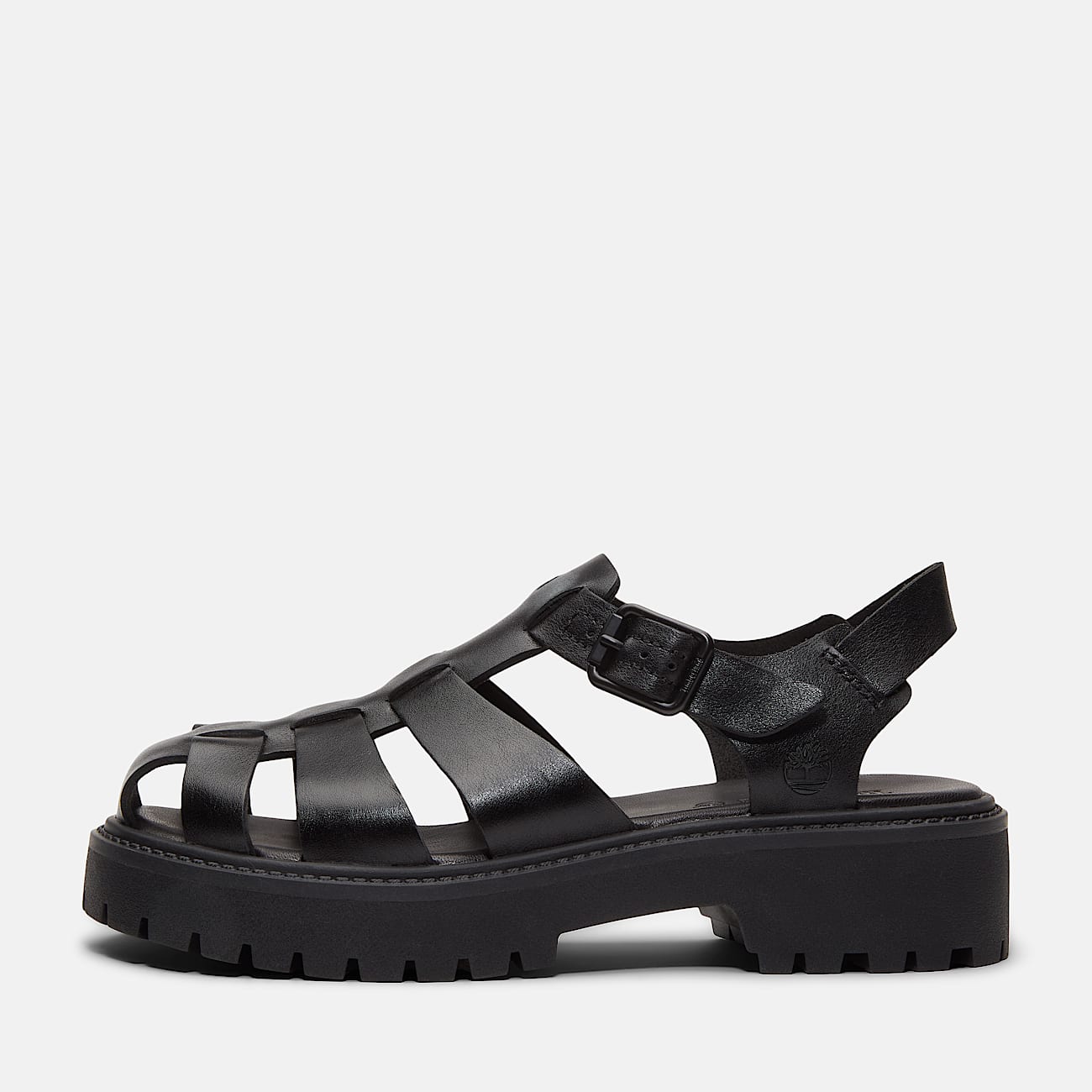 Stone Street Fisherman-Sandale mit Plateausohle für Damen in Schwarz - 9