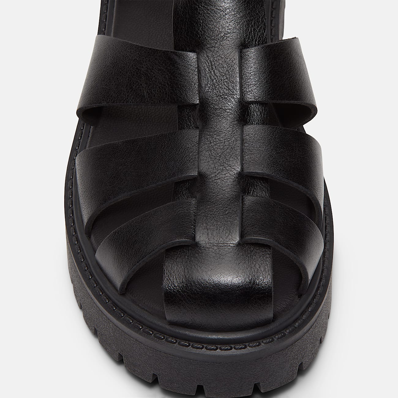 Stone Street FishermanSandale mit Plateausohle fr Damen in Schwarz TBL Schwarz ALT8