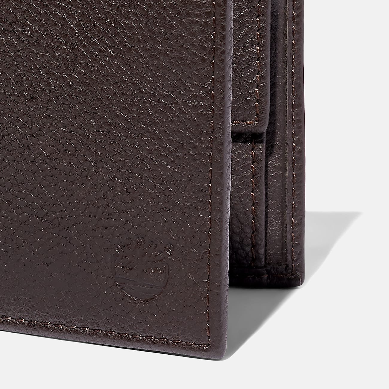 Kennebunk Leather Bifold Wallet With Coin Pocket for Men in Dark Brown - 5