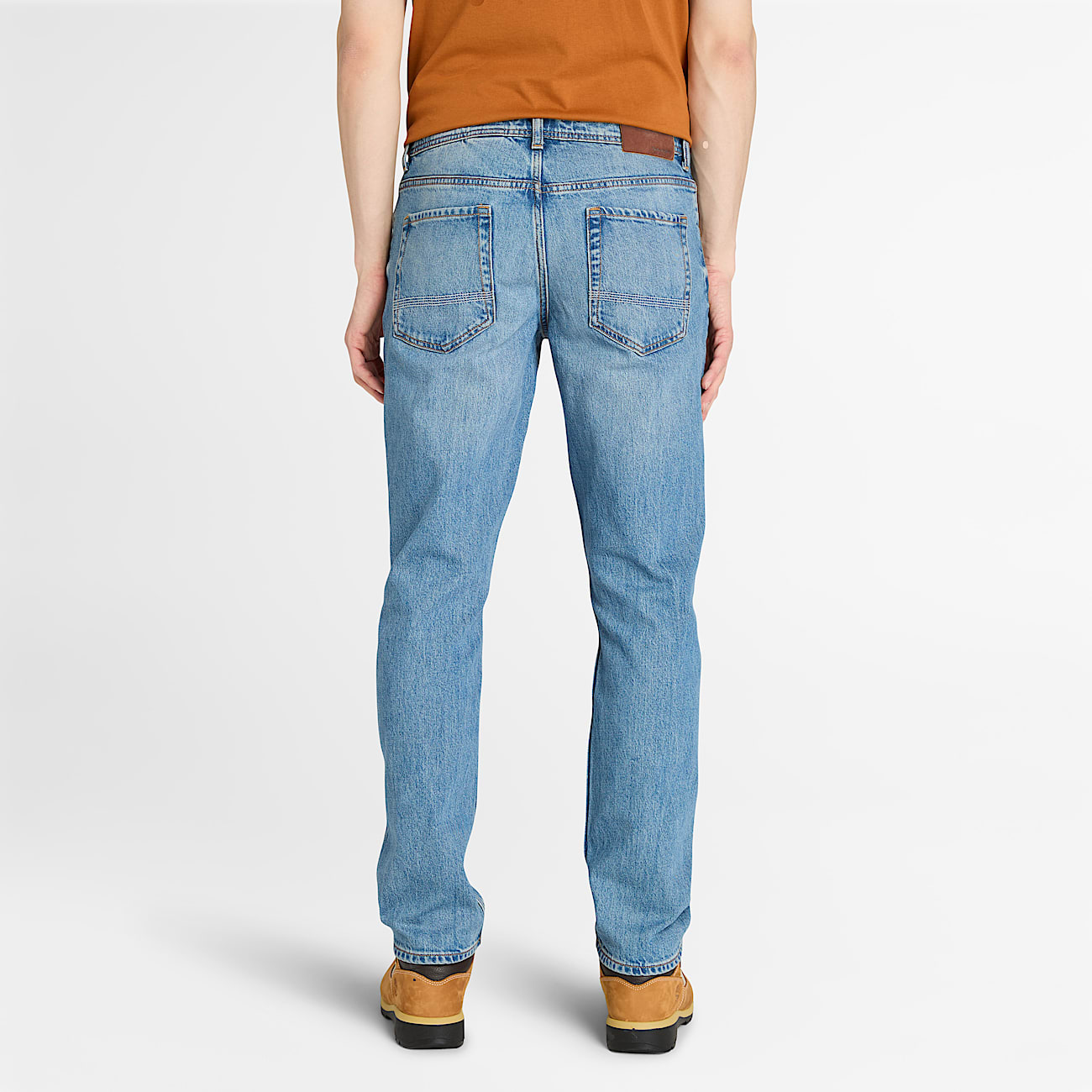 Sandown Slim Denim Trouser for Men in Light Blue - 4