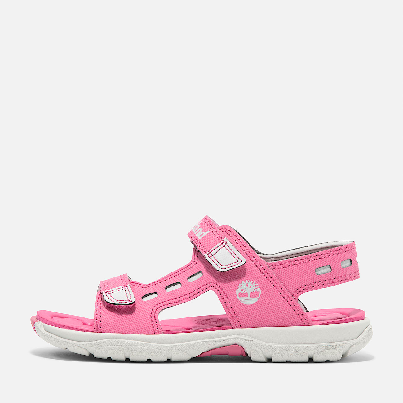 Moss Jump sandal med bagrem til smbrn i pink TBL Lyserd ALT8