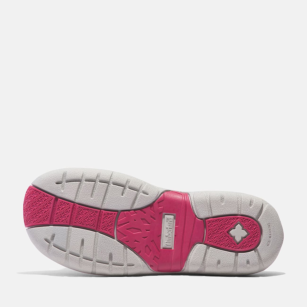 Moss Jump sandal med bagrem til unge i pink TBL Lyserd ALT3