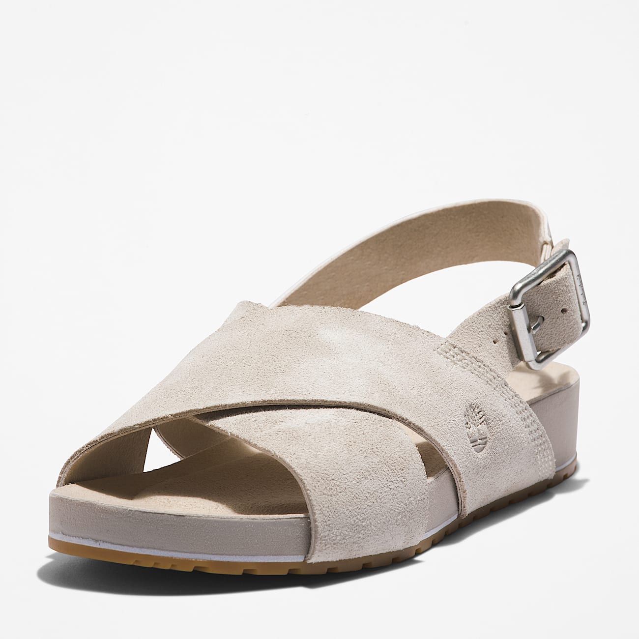 Malibu Waves Basic-Sandale mit Fersenriemen für Damen in Beige - 9