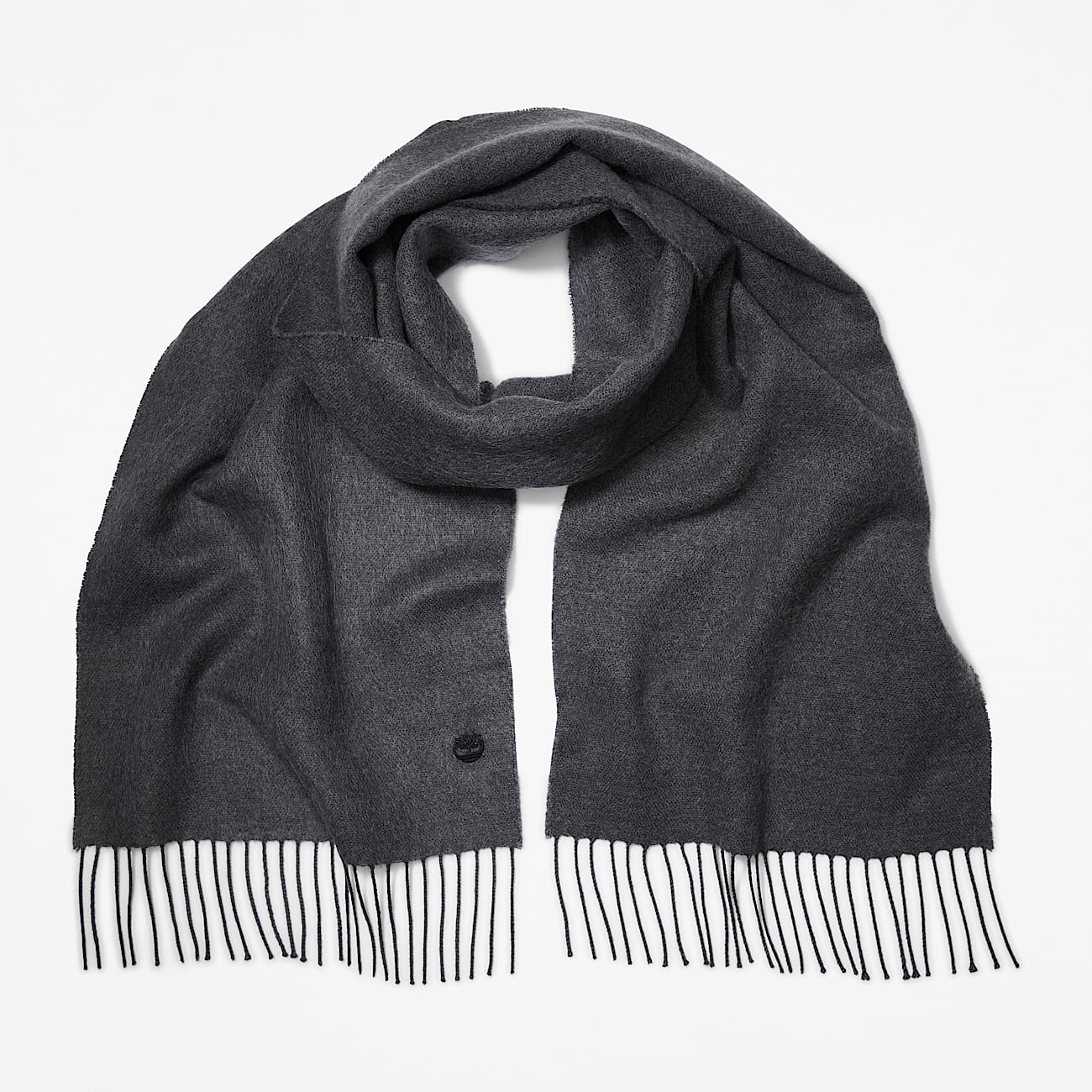 Solid Woven Scarf in Dark Grey TBL Grey HERO